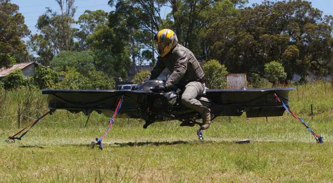 เหมือนหนังขึ้นทุกวัน! กองทัพสหรัฐฯกำลังพัฒนา hoverbike เพื่อใช้ในกองทัพ