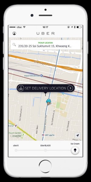 2. Uber ice cream Photo