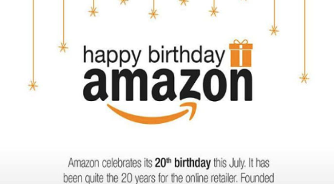 Amazon ลั่น ฉลองครบรอบปีที่ 20 จะต้องอลังการกว่า Black Friday แน่นอน