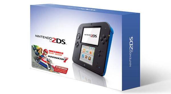 นินเทนโดประกาศลดราคาเครื่องเกม 2DS พร้อมแถม มาริโอ คาร์ท ให้ฟรี