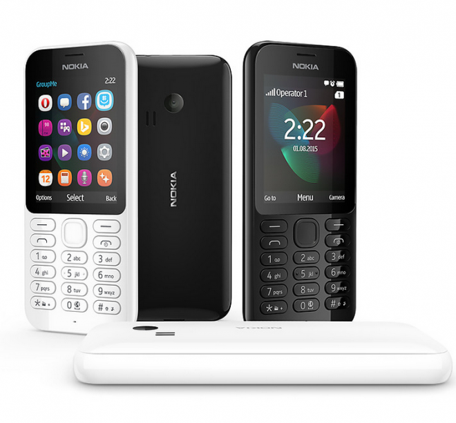 Microsoft เปิดตัวฟีเจอร์โฟน Nokia 222 เล่นเน็ต-ถ่ายภาพได้