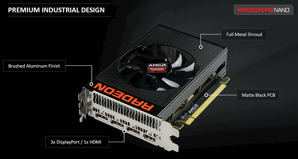 เปิดตัว AMD Radeon R9 Nano กราฟฟิกการ์ดสุดแรงสำหรับเครื่อง Mini ITX ตัวจิ๋ว
