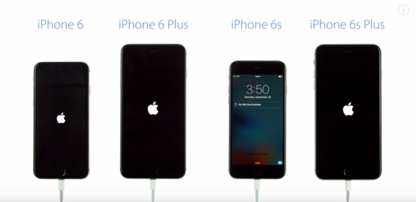 เผยผลทดสอบบูทเครื่องระหว่าง iPhone 6s / 6s Plus ดวลกับ iPhone 6 / 6 Plus (มีคลิป)