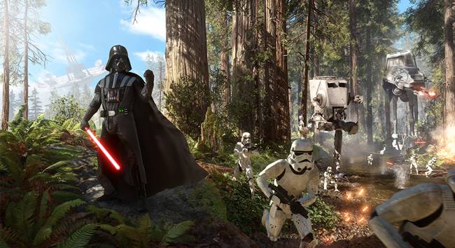 มาดูดวงดาวในเกม Star Wars Battlefront ที่จะเปิดให้ผู้เล่นได้ทำสงครามอวกาศ