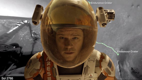อย่างกับ The Martian: เมื่อนาซ่าปล่อยภาพหน้ารถของ มาร์ค วัทนีย์ บนดาวอังคาร