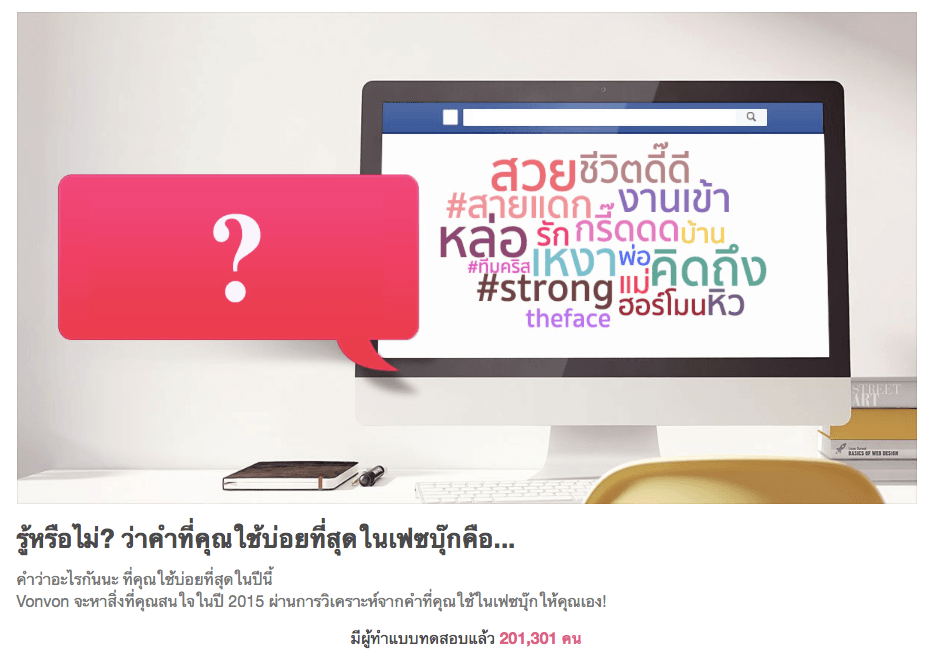 ระวัง! “คำที่ฉันใช้มากที่สุดในเฟซบุ๊ก” อาจนำข้อมูลส่วนตัวไปใช้