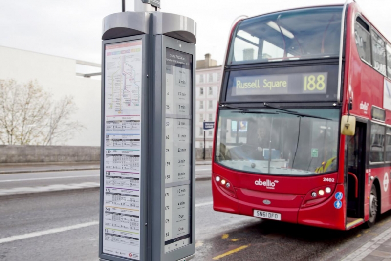อังกฤษนำร่องเริ่มเปลี่ยนป้ายรถเมล์ในลอนดอนมาใช้แบบ e-paper แล้ว