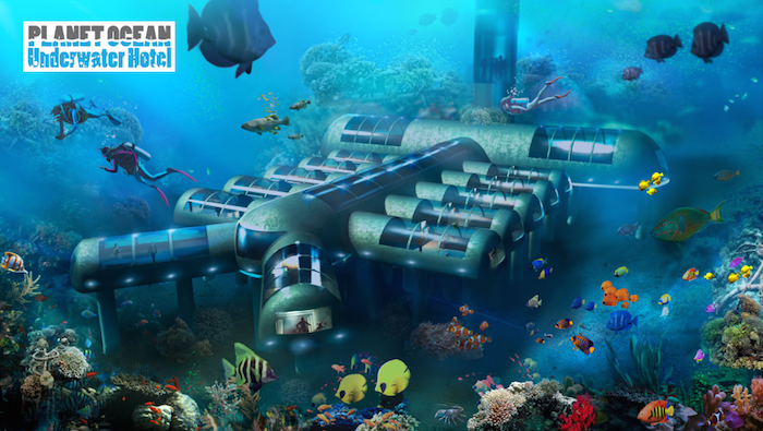 เว่อร์วัง!! “Planet Ocean Underwater Hotel” (โรงแรมใต้น้ำ) เตรียมเปิดให้บริการแล้ว