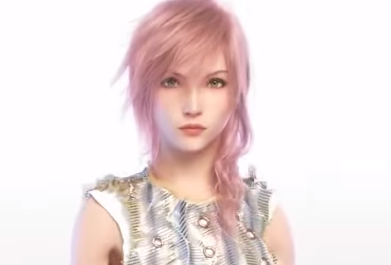 “Louis Vuitton” จับ “Lightning” นางเอก “Final Fantasy XIII” มาแปลงให้เป็นนางแบบ