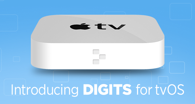 Digits ช่องทางง่ายๆสำหรับล็อคอินแอพพลิเคชั่นบน tvOS บน Apple TV