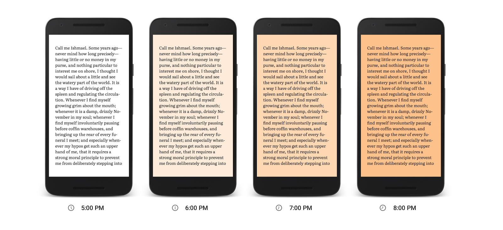 เมื่อ ‘Google Play Books’ ขอกรอง ‘คลื่นแสงสีฟ้า’ บ้าง