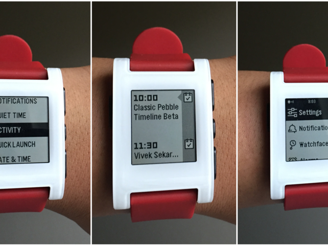 Pebble อัปเดตเฟิร์มแวร์เวอร์ชั่น 3.0 เพิ่ม Timeline ให้ Pebble และ Pebble Steel