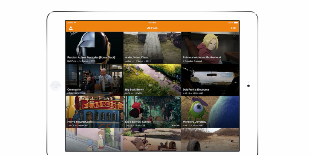 VLC ใน iOS อัพเดทแยกหน้าจอ + รองรับ Touch ID และอีกมากมาย