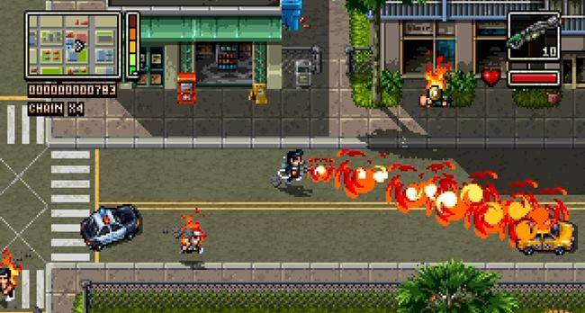 มาแล้วตัวอย่างใหม่เกมแนว GTA ฉบับ 16 Bit ซูเปอร์ แฟมิคอม บน PS4