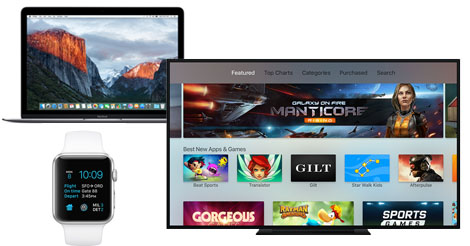 รออัพเดตกันได้ เตรียมพบกับเวอร์ชันใหม่ของ OS X, tvOS และ watchOS เร็วๆ นี้