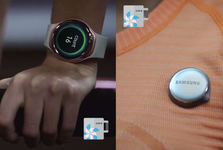 Samsung สร้าง Fitness Tracker ติดทั้งข้อมือและหน้าอก