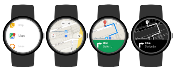 Google Maps on Android Wear