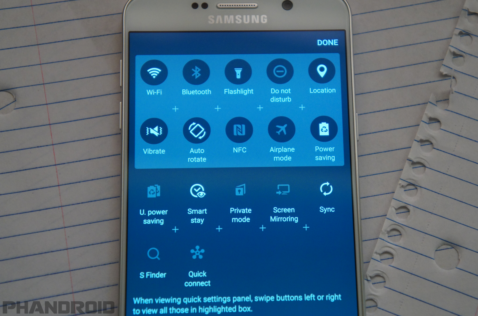 Samsung-Galaxy-Note-5-toggles