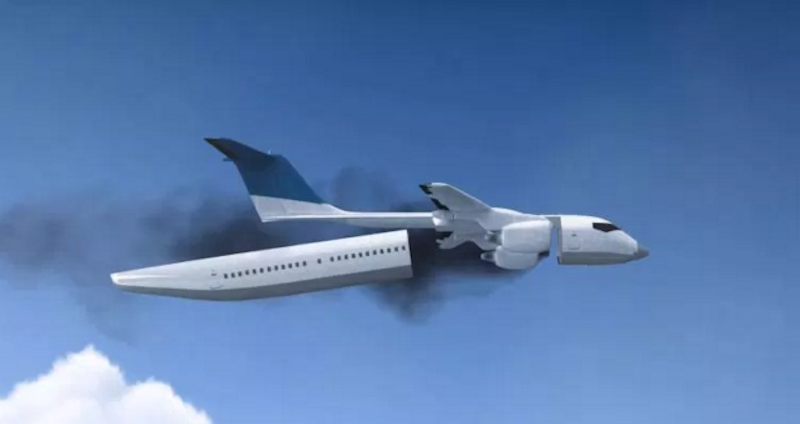 นวัตกรรมของเครื่องบิน “ปลดส่วนโดยสาร” ให้ลงสู่พื้นอย่างปลอดภัย กรณี “ฉุกเฉิน” ได้!
