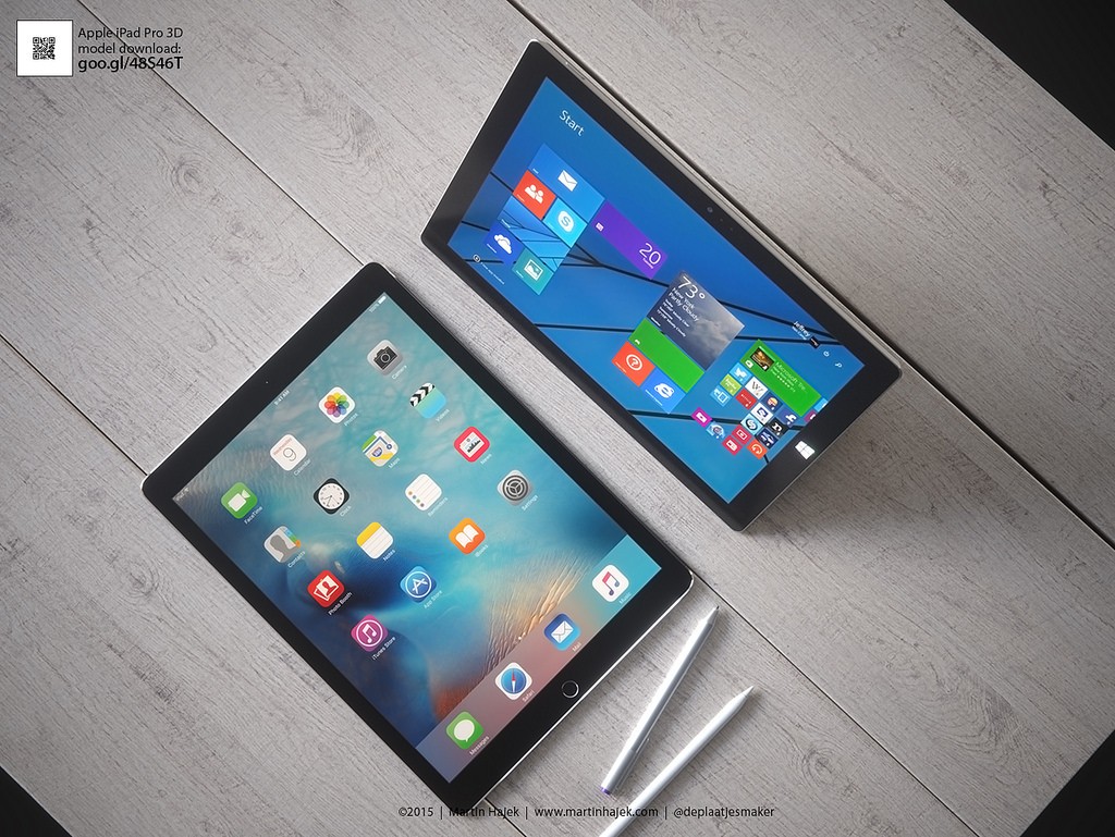 ยอดขาย iPad Pro นำหน้า Surface แล้ว !!