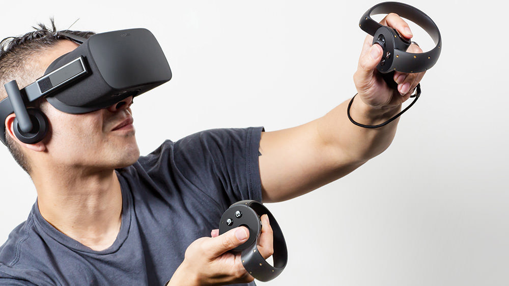 อุปกรณ์ควบคุม Oculus VR เลื่อนกำหนดขาย