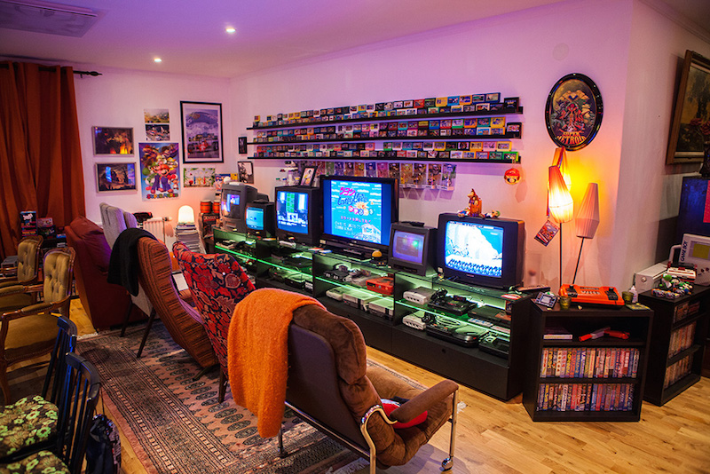 retro-room-gaming-setup