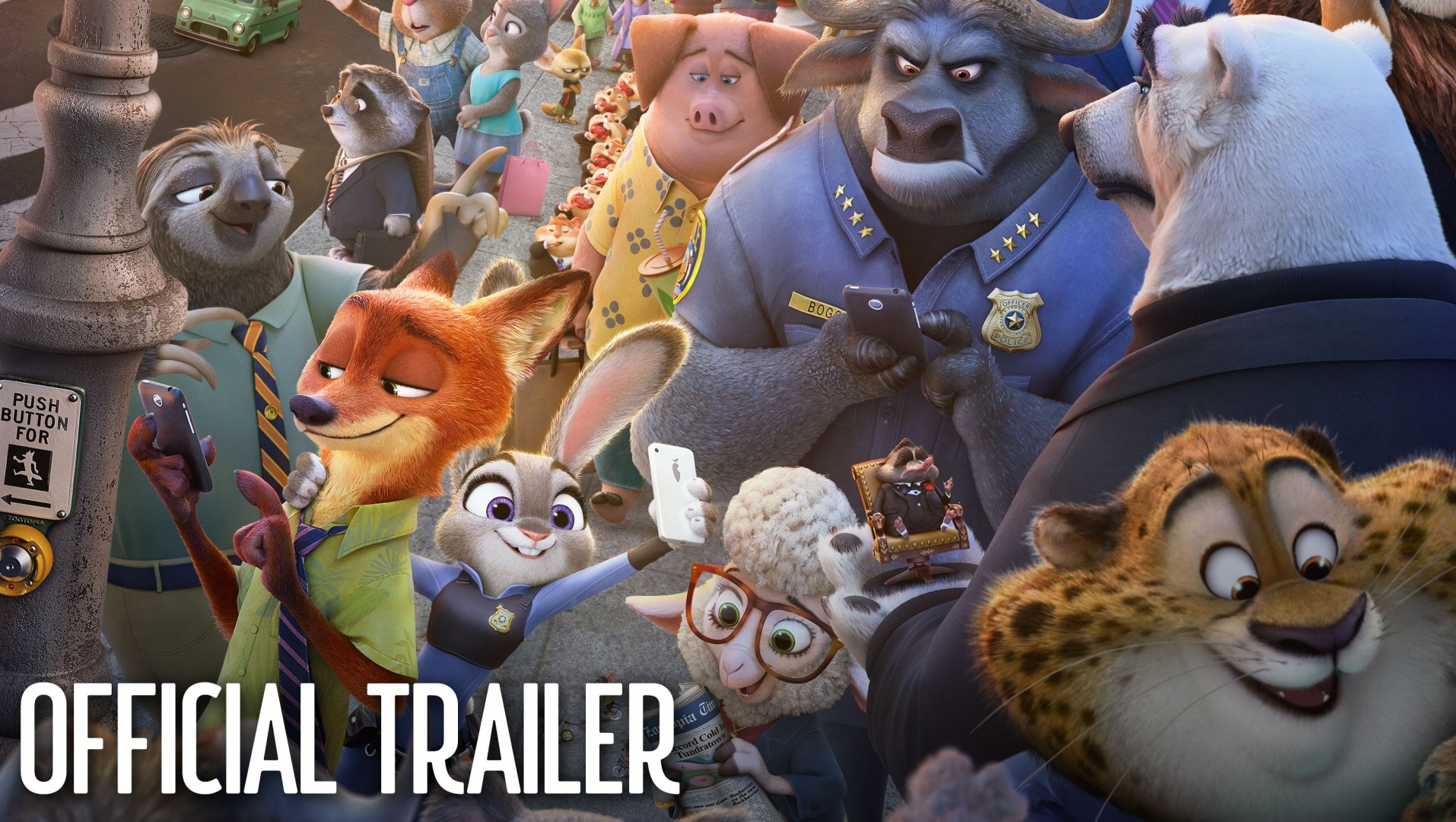 ตัวอย่างล่าสุดของ Zootopia จาก Disney