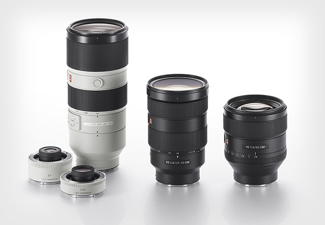 Sony เปิดตัวเลนส์ G-Master หลายระยะ: 24-70 f/2.8, 85 f/1.4, 70-200 f/2.8 พร้อมอุปกรณ์เสริม