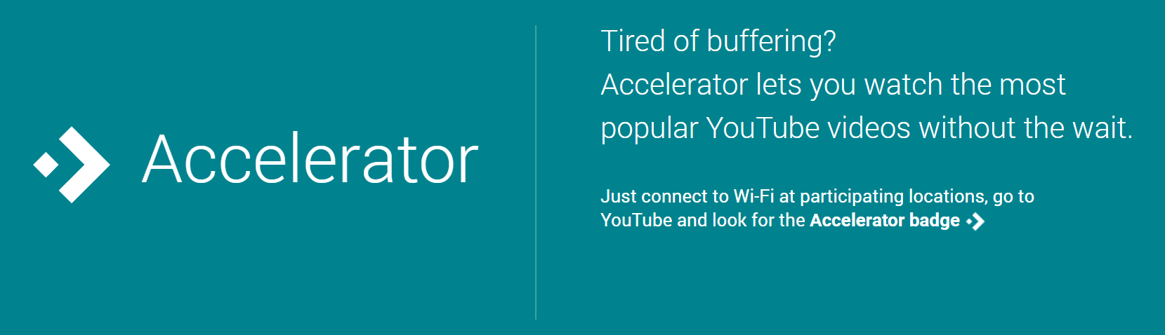 YouTube เปิดโครงการ Accelerator ดู YouTube ติดสปีดไม่มีหมุน