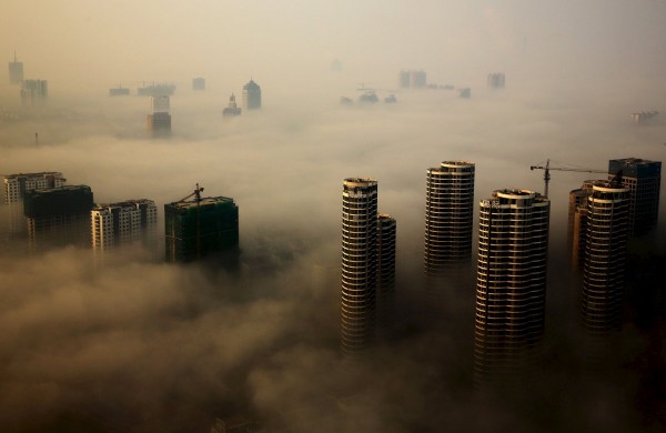 an-aerial-view-of-the-smog-shrouding-rizhao-a-coastal-city-that-has-come-under-fire-for-not-providing-its-residents-with-enough-information-about-its-air-quality