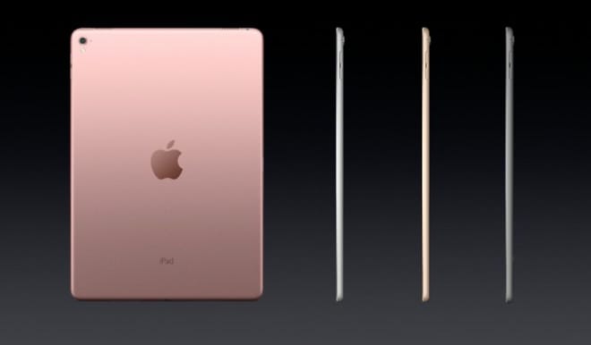 เป็น iPad ตัวเดียวที่มีสี Rose Gold