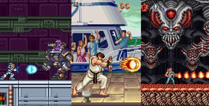 Contra, Rockman, Street Fighter ภาคคลาสสิกเตรียมลง New 3DS