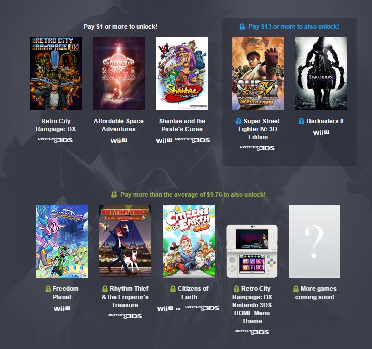 Humble Bundle เครื่อง Nintendo รับเกมดังในราคานิดเดียว