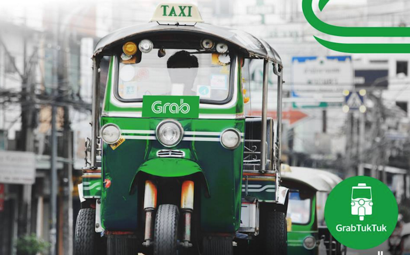 เรียกตุ๊กตุ๊กได้ทุกที่ ทุกเวลา! Grab เปิดบริการใหม่ “GrabTukTuk” เรียกตุ๊กตุ๊กผ่านแอปได้เลย!