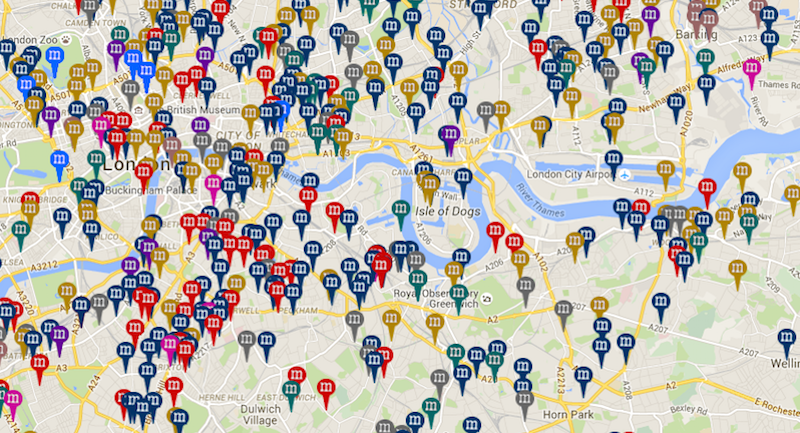 “Murder Map” โปรเจกต์สุดสยอง ที่โชว์เหตุการณ์ฆาตกรรมแบบต่าง ๆ ของผู้คนในลอนดอนให้ดู!!