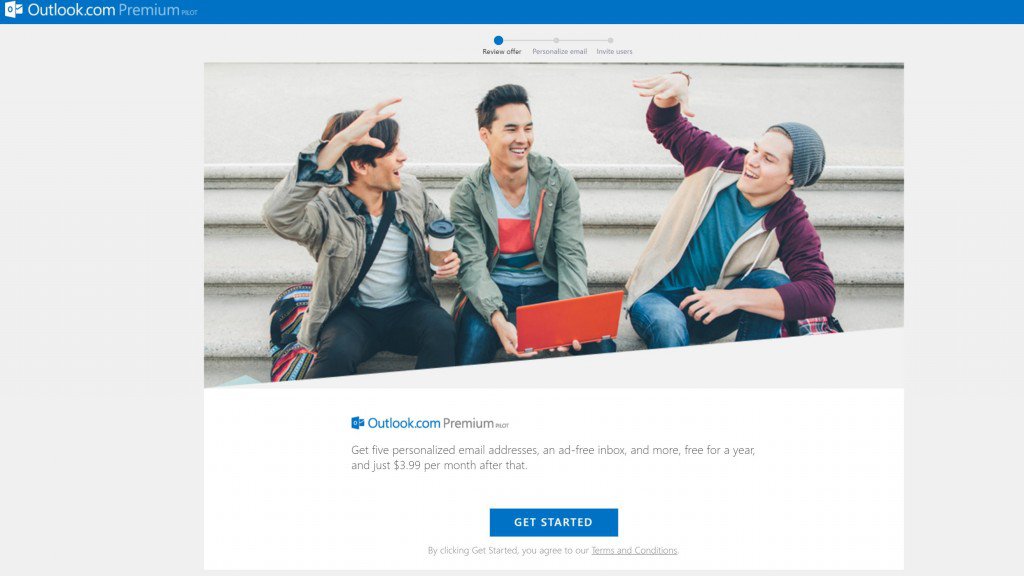ไมโครซอฟท์เตรียมเปิดทดลองให้บริการโดเมนอีเมลตัวเองกับ Outlook Premium