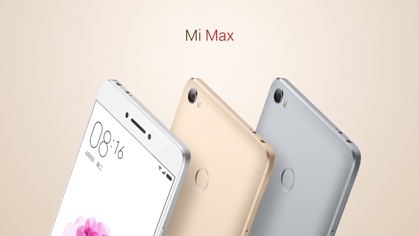 Xiaomi เปิดตัว Xiaomi Mi Max จอใหญ่ แบตให้มาแบบเต็มๆ