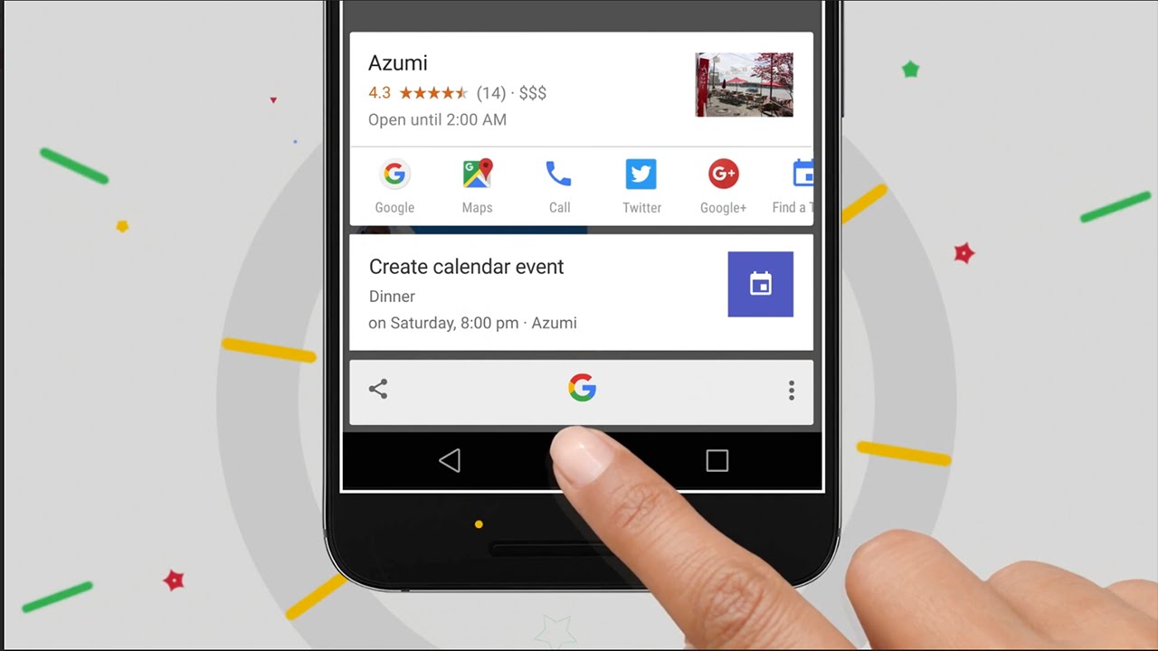 Google ปล่อยโฆษณา Google Now On Tap หลังจากเปิดตัวใช้งานไปสักพักใหญ่ๆแล้ว