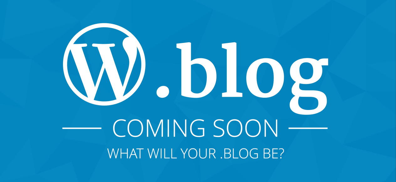 WordPress เตรียมใช้งานโดเมน .blog ใครๆก็ใช้ได้