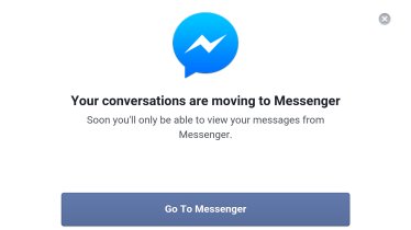 ตื้อไม่เลิก! Facebook เตรียมบังคับผู้ใช้ Mobile-Site เปลี่ยนไปใช้แอป Messenger