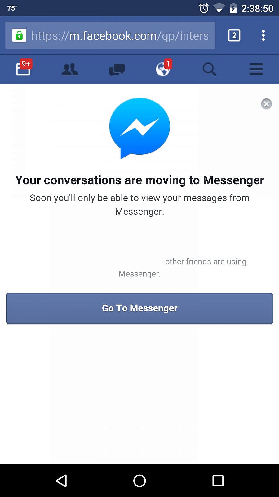 Messenger moveSS