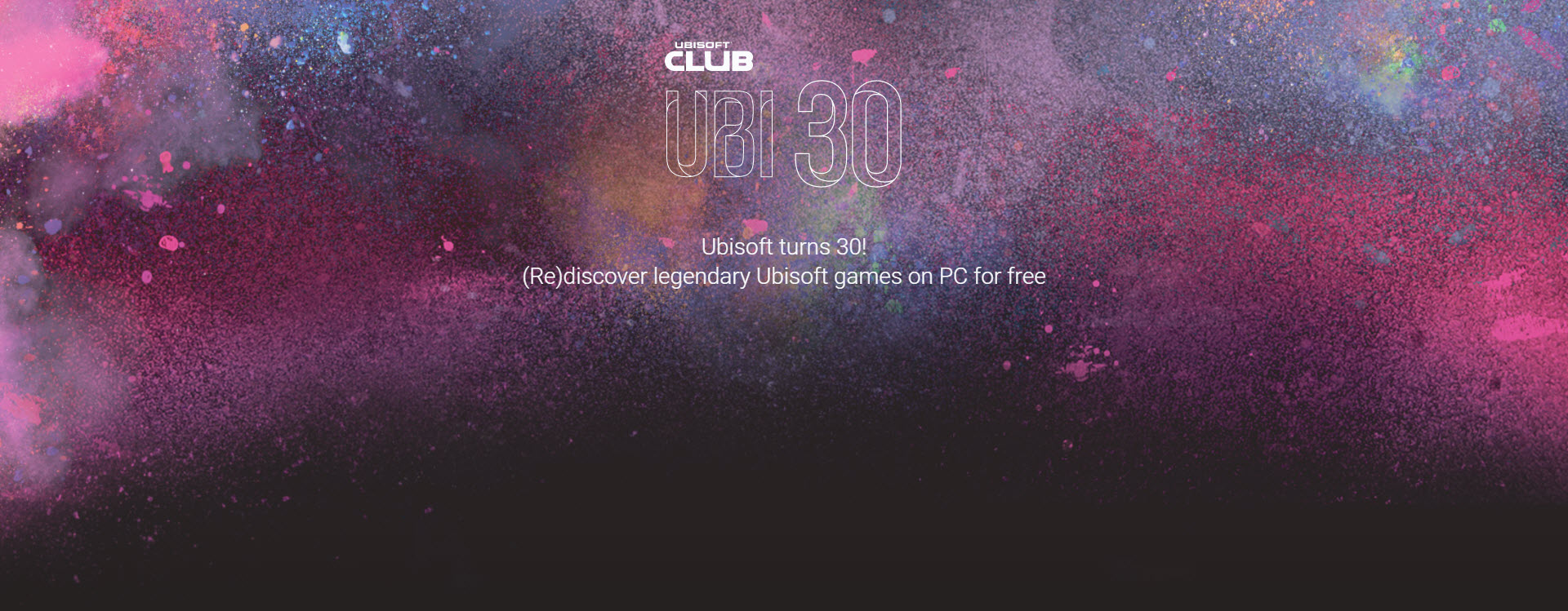 Ubisoft ฉลอง 30 ปี แจกเกมฟรียันสิ้นปี
