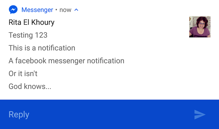 Facebook Messenger ออกอัพเดทรองรับ Direct Reply ฟีเจอร์ใหม่ของ Android N และเพิ่มอิโมจิอีกมากมาย