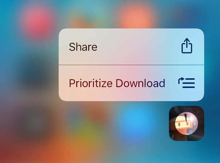 iOS 10 สามารถลัดคิวโหลดแอปจาก App Store ได้แล้ว ด้วย 3D Touch