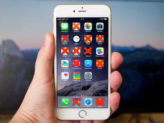 ว๊อด! iOS 10 ลบแอปมาพร้อมเครื่องได้ แต่ไม่ได้ลบจริงๆ