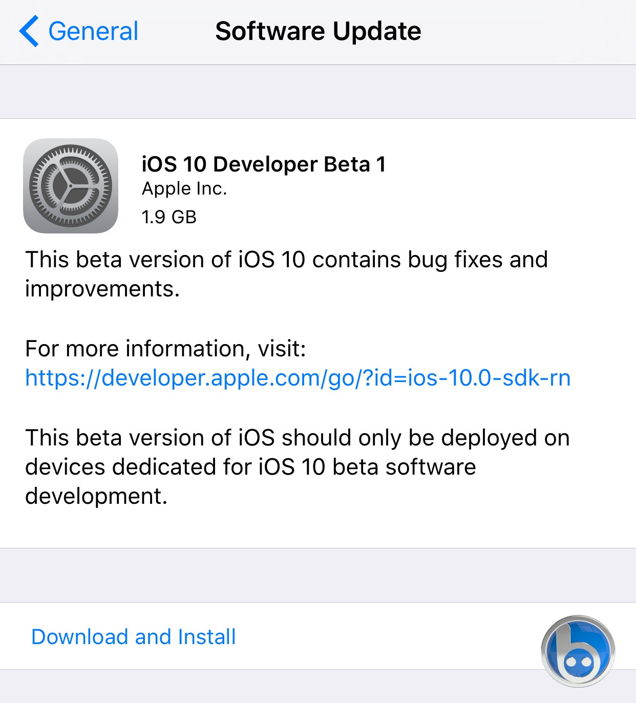 ios 10 beta update