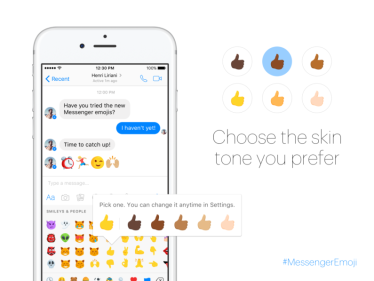 Facebook เตรียมเพิ่ม Emoji ตามโทนสีผิวบน Facebook Messenger