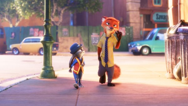RELUCTANT PARTNER -- Fast-talking, con-artist fox Nick Wilde is not really interested in helping rookie officer Judy Hopps crack her first case. Directed by Byron Howard and Rich Moore, and produced by Clark Spencer, Walt Disney Animation Studios' "Zootopia" opens in theaters on March 4, 2016. ?2016 Disney. All Rights Reserved.
