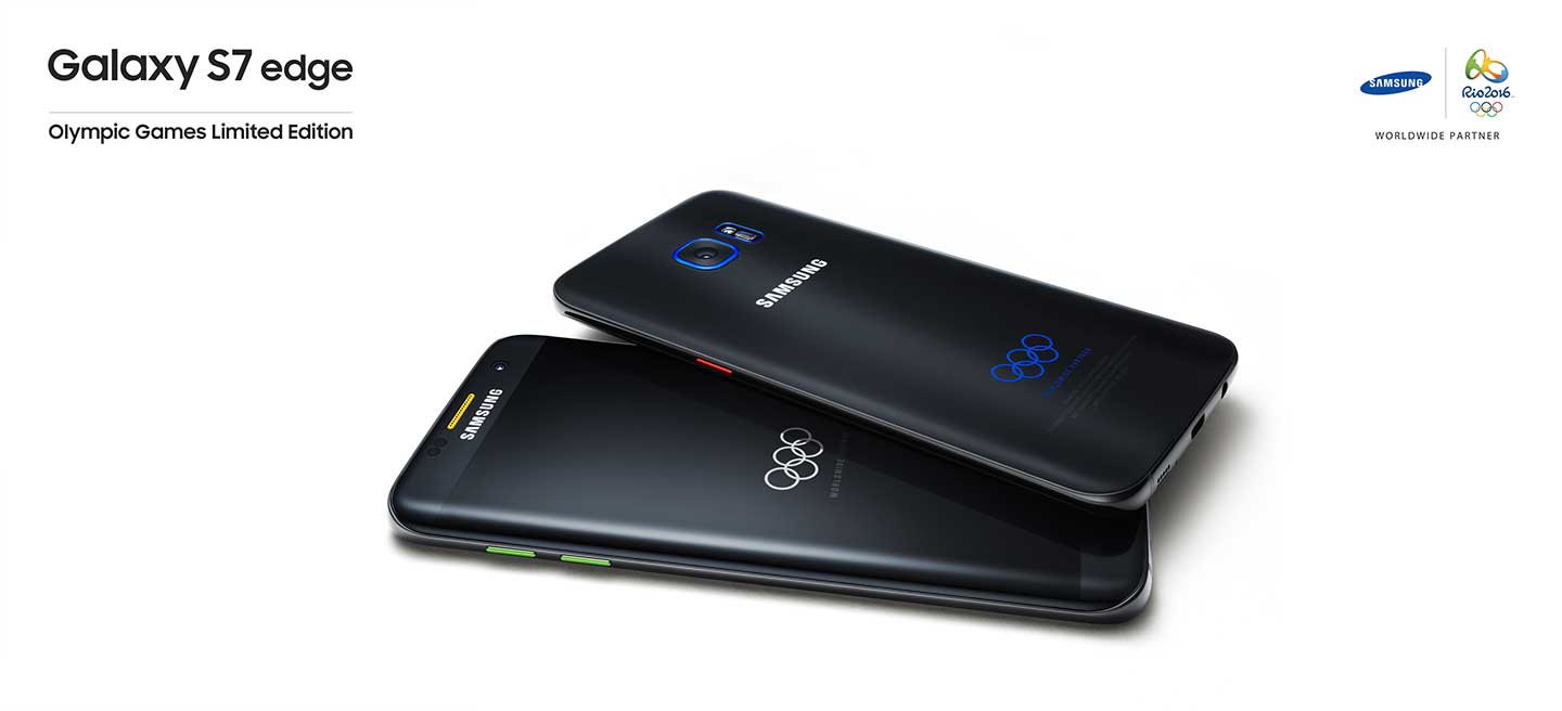 มาตามนัด!! Samsung เปิดตัว Galaxy S7 edge Olympic Games Limited Edition