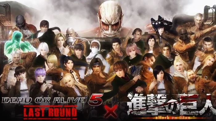 ยักษ์ใน “ผ่าพิภพไททัน” โผล่ในเกม Dead or Alive 5 !!